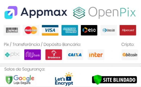 Formas de Pagamento